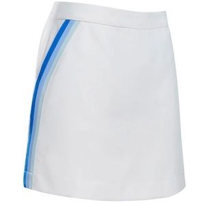 G/Fore Womens Tux Stretch Twill Skort 2 Snow/Blue Golf Skort